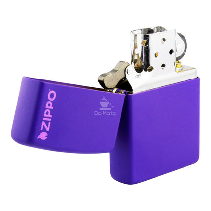 Isqueiro Zippo Navy Matte Roxo