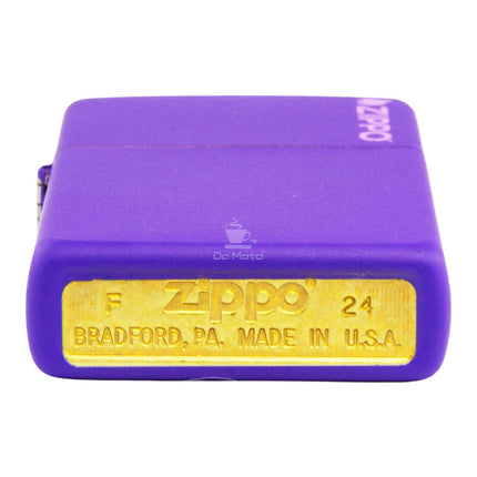 Isqueiro Zippo Navy Matte Roxo
