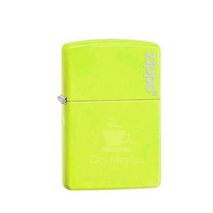 Zippo Navy Matte Amarelo