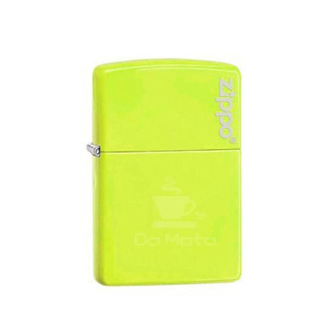 Zippo Navy Matte Amarelo