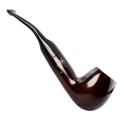 Cachimbo Elite II Curvo C/ Piteira de Resina Pequeno