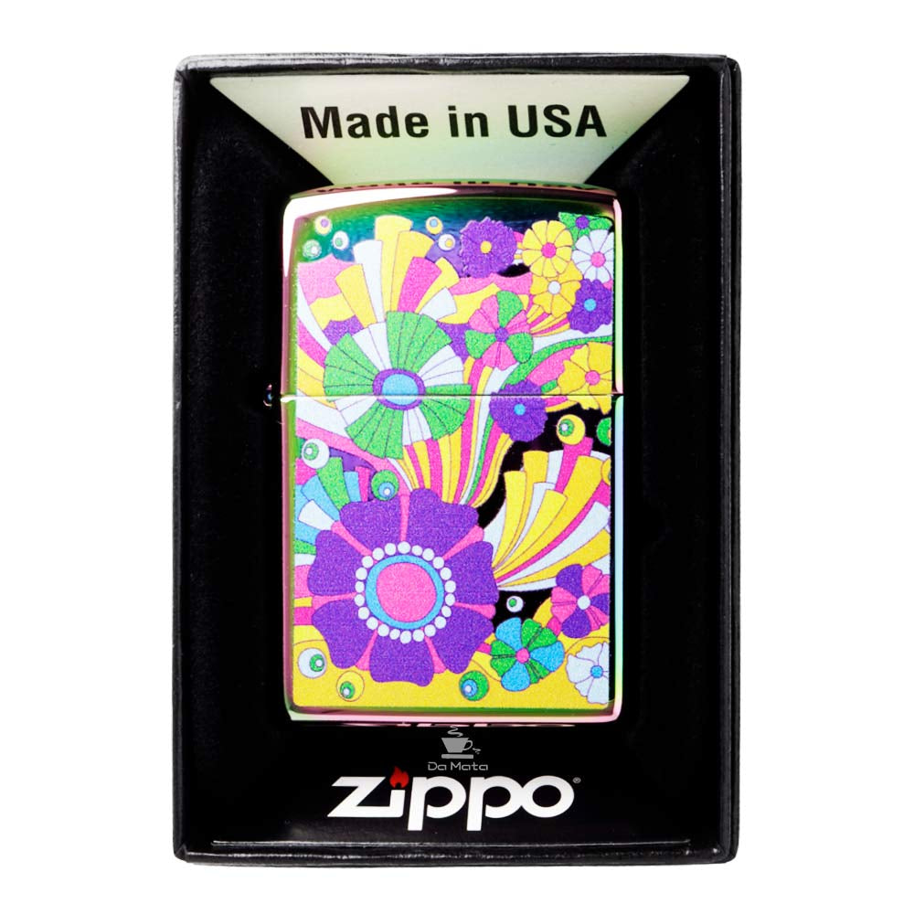 Isqueiro Zippo Vintage Flowers Design 48997