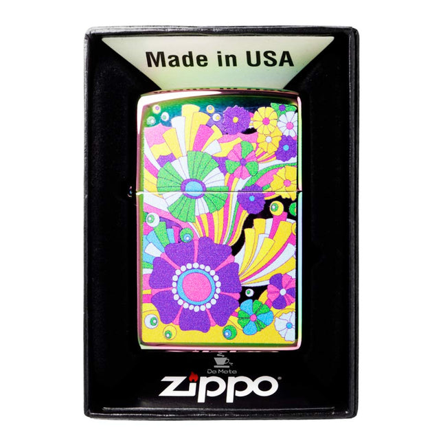Isqueiro Zippo Vintage Flowers Design 48997