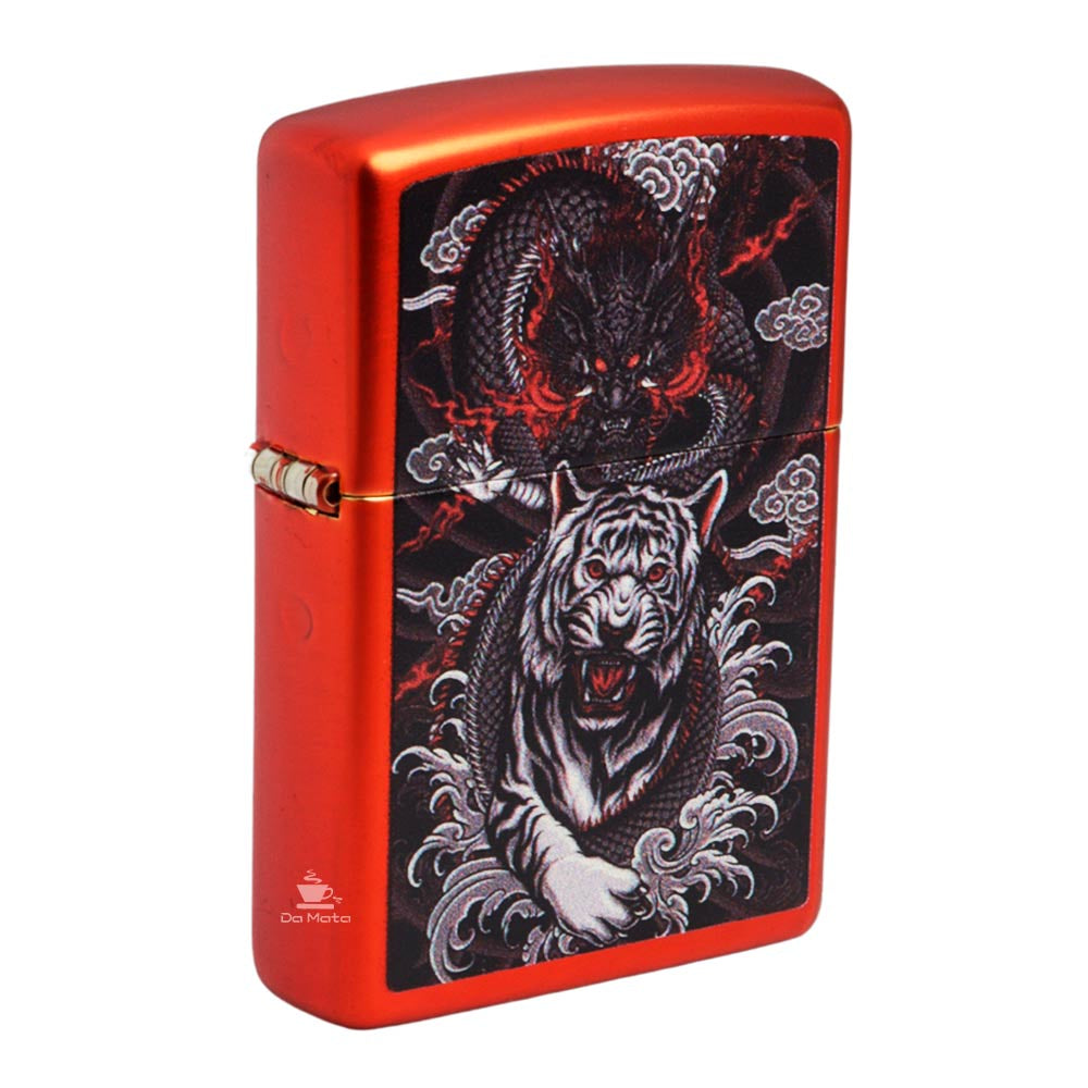 Isqueiro Zippo Dragon Tiger Design 48933
