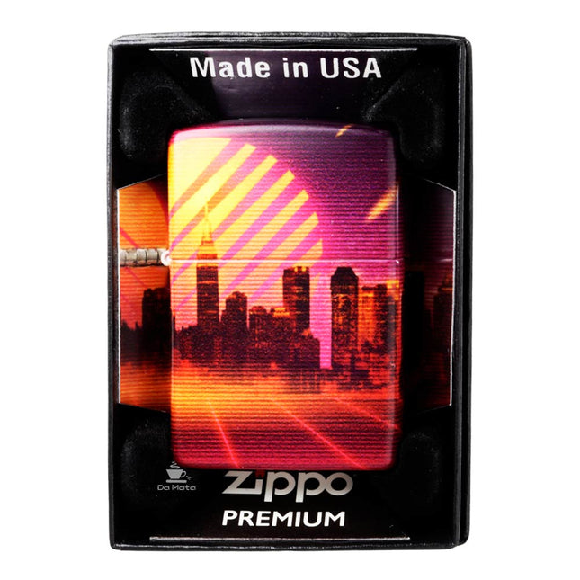 Isqueiro Zippo Cyber City Colorful Design 48505