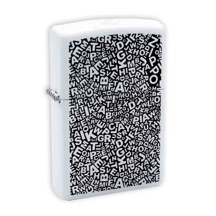 Isqueiro Zippo Scattered Letters