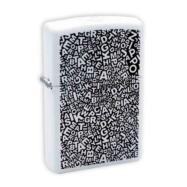 Isqueiro Zippo Scattered Letters