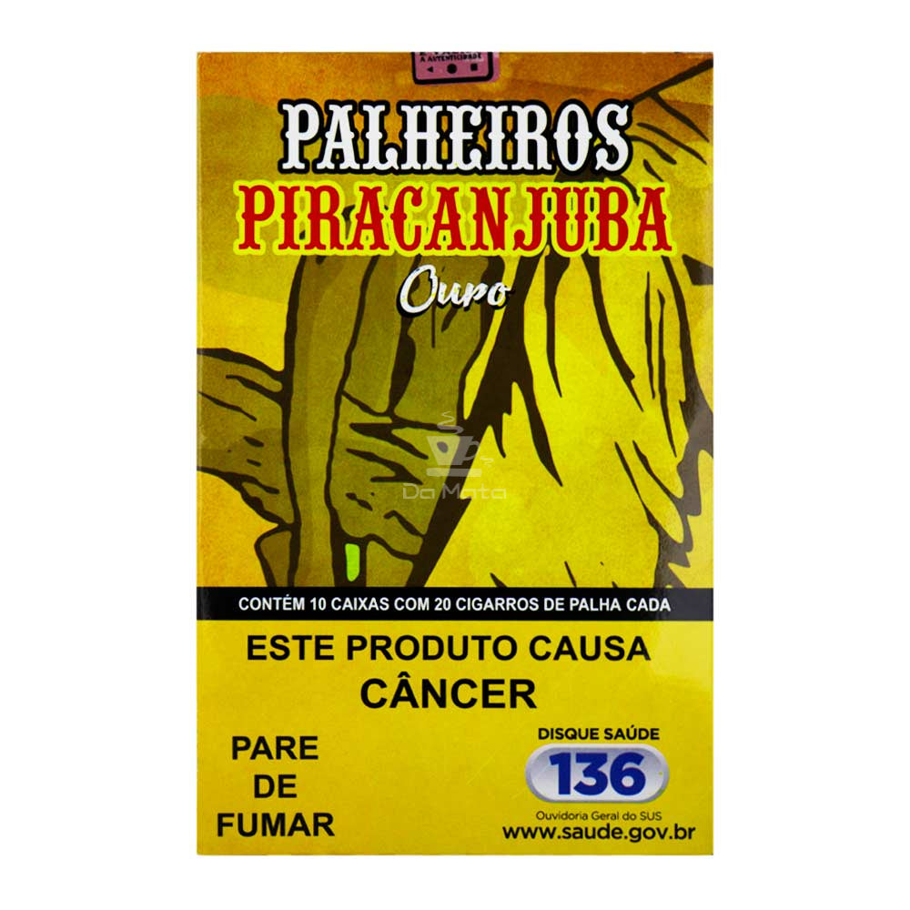 Caixa de Palheiro Piracanjuba Ouro