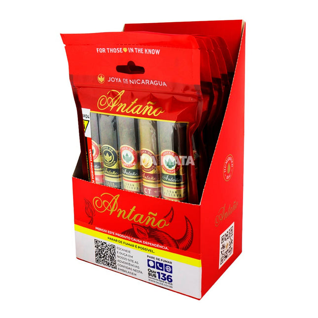 Kit de 5 Charutos Joya de Nicaragua Antanõ Familly Go Pack