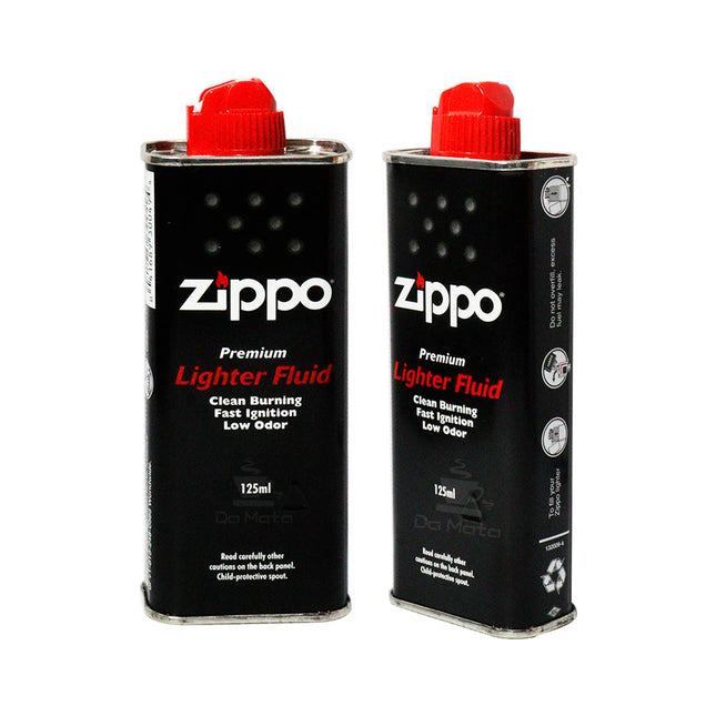 2x Fluido Premium Para Isqueiro Zippo 125 Ml Original
