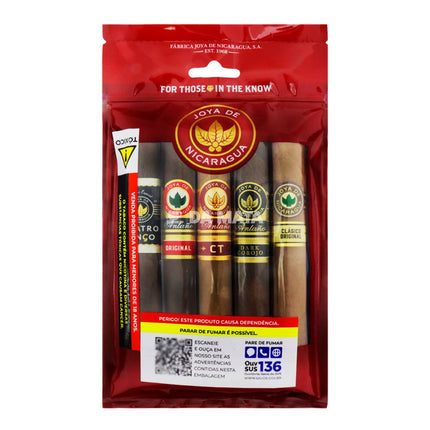 Kit de 5 Charutos Joya de Nicaragua Mixed Go Pack