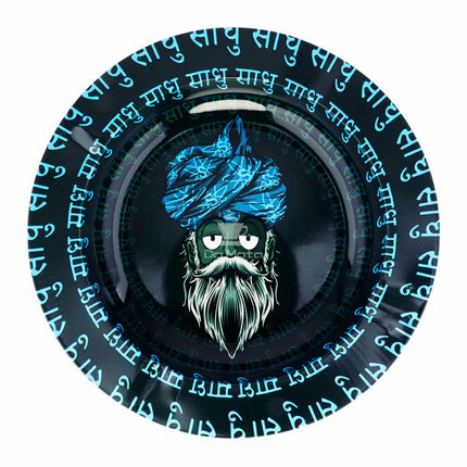 Cinzeiro de Metal Sadhu Redondo Pequeno