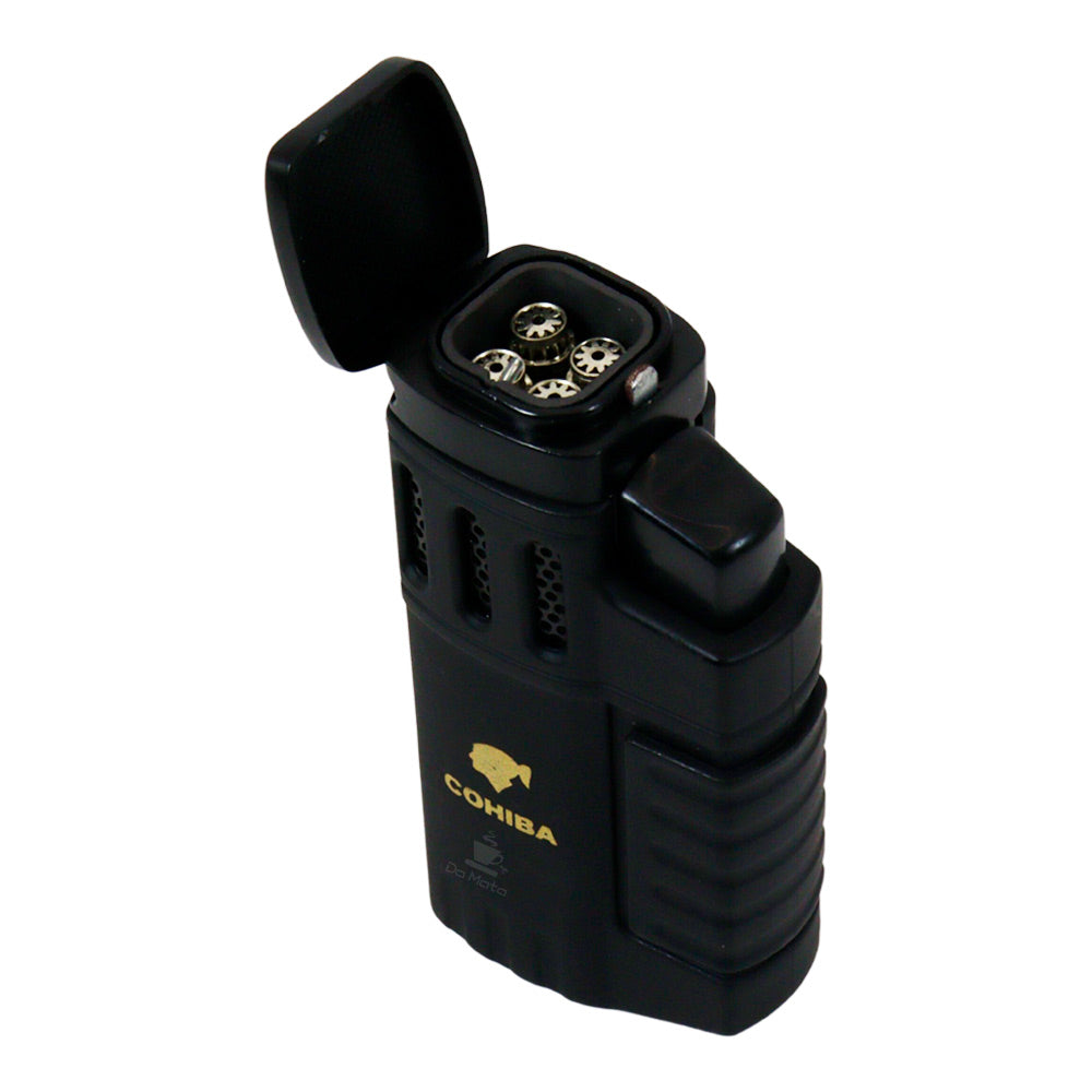 Maçarico Cohiba Preto 4 Chamas
