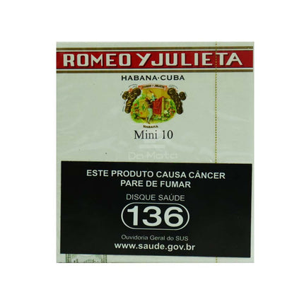 Charuto Romeo y Julieta Mini 10