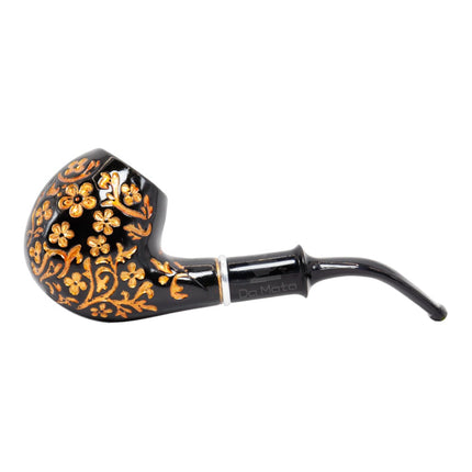 Cachimbo de Acrílico Orange Flowers