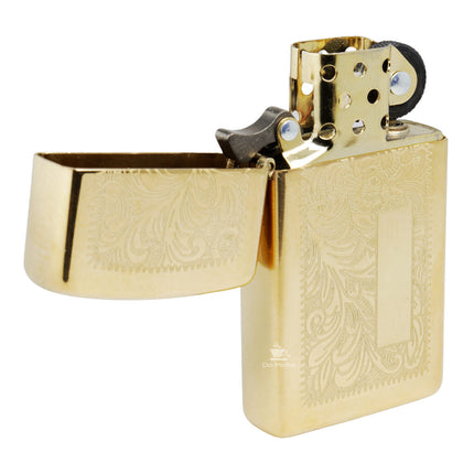 Isqueiro Zippo Slim Brass Venetian 1652B