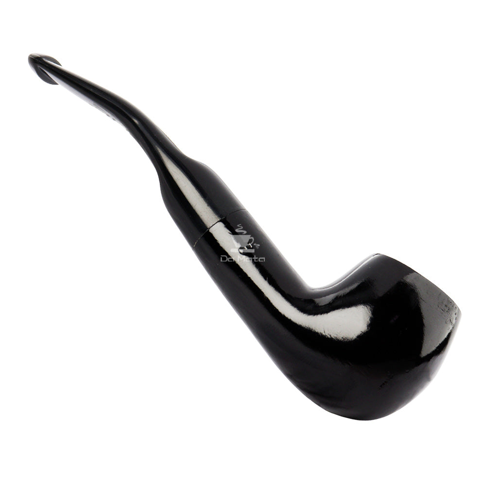 Cachimbo Elite II Curvo C/ Piteira de Resina Pequeno