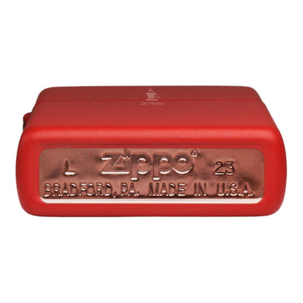 Isqueiro Zippo Regular Matte Red 233