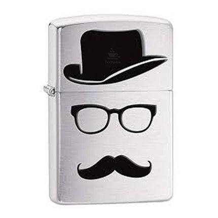Isqueiro Zippo - Moustache And Hat