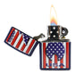 Isqueiro Zippo Patriotic Flame Design