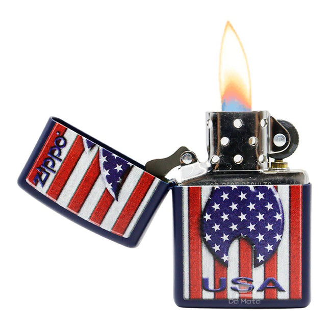 Isqueiro Zippo Patriotic Flame Design