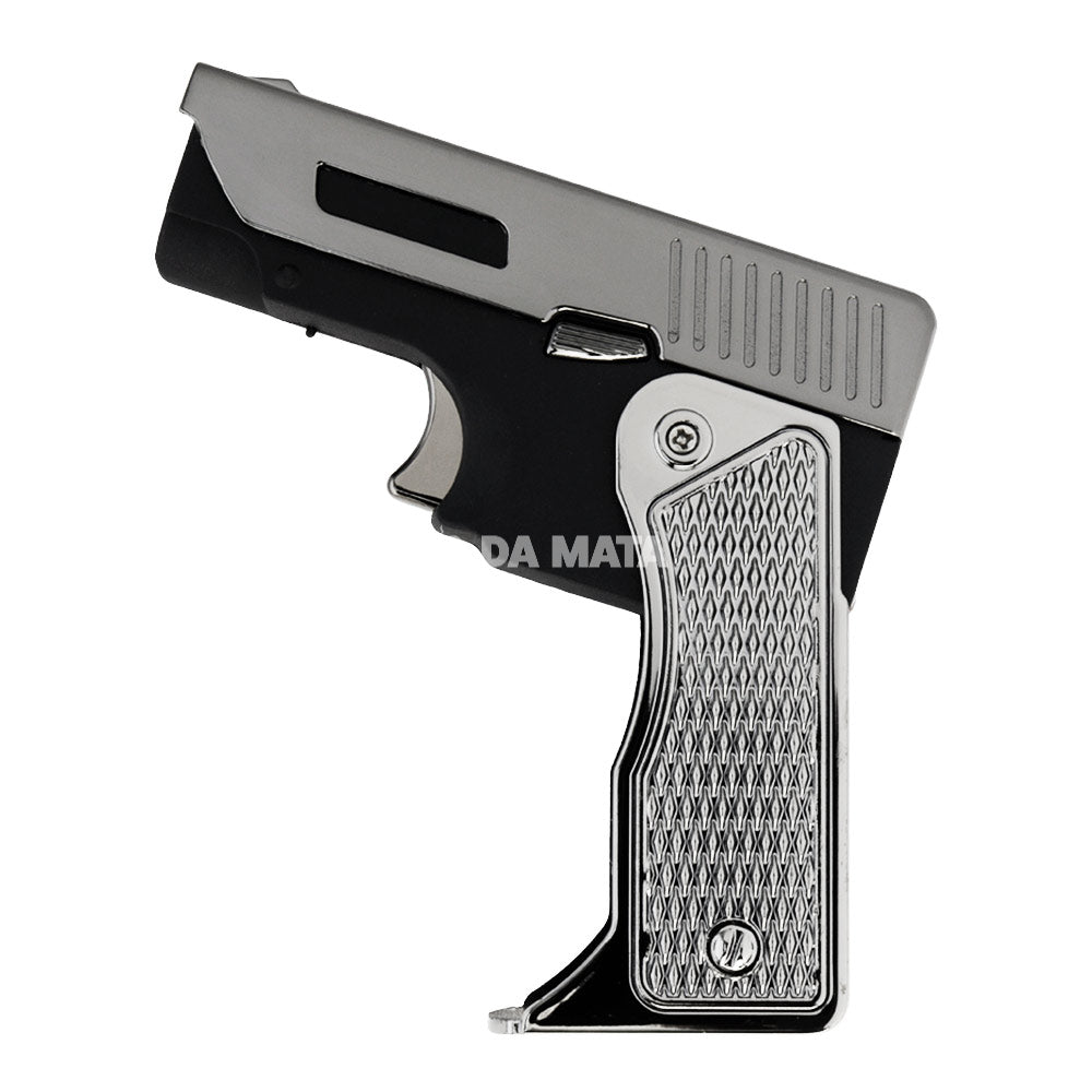 Isqueiro Plasma USB Arco Duplo Design Arma