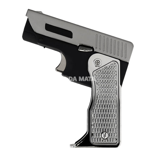 Isqueiro Plasma USB Arco Duplo Design Arma