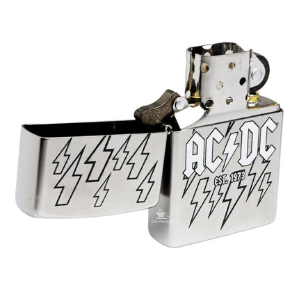 Isqueiro Zippo AC/DC Logo Street Chrome 48641