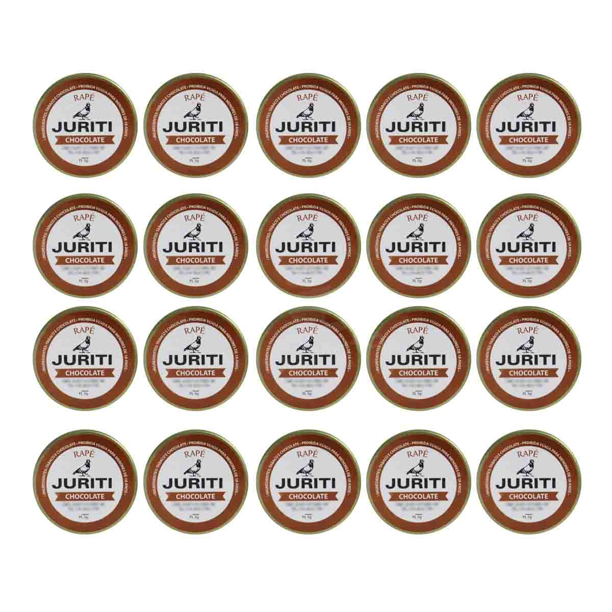 Pacote de Rapé Juriti Chocolate 20 un.