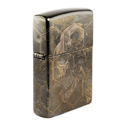 Isqueiro Zippo Trippy Skull Design 46425