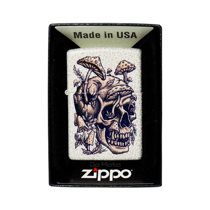 Isqueiro Zippo 49786 Skullshroom Design
