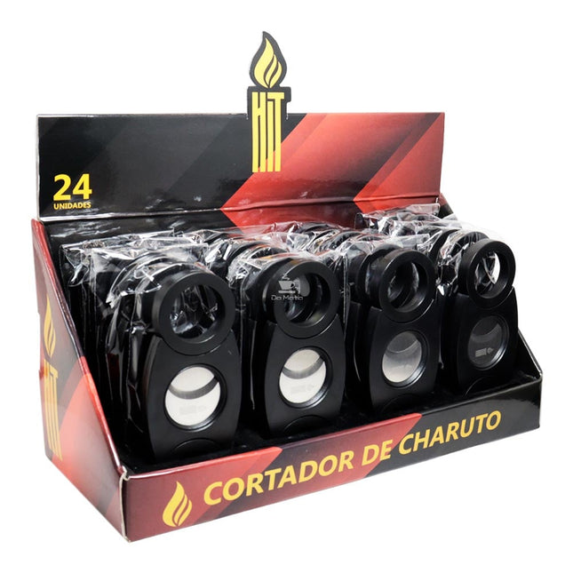 Caixa de Cortador de Charuto Hit Premium Redondo