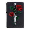 Isqueiro Zippo Rose Dagger Tattoo Design 49778