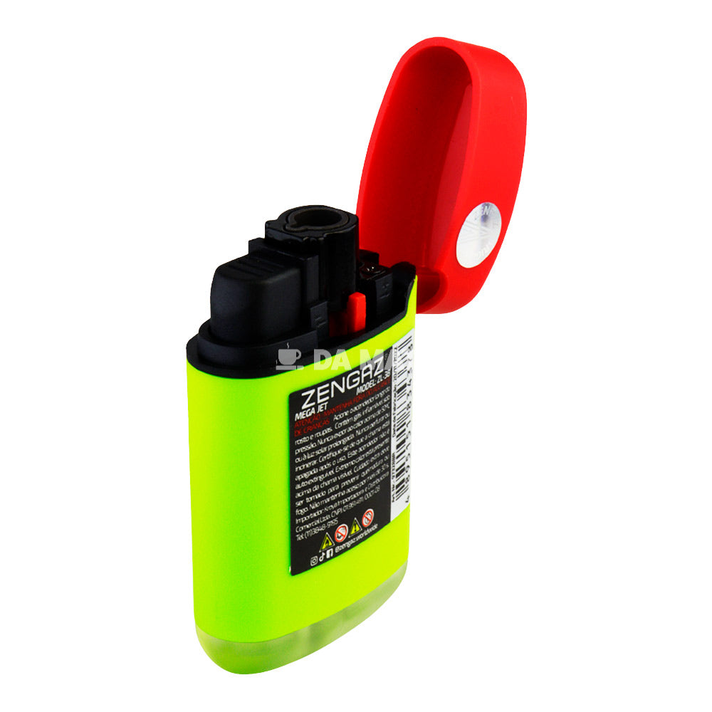 Maçarico Zengaz Maxi Jet Emb Bicolor Smoking Zl-3BS