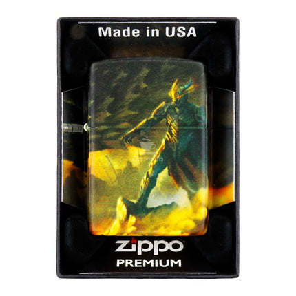 Isqueiro Zippo Kinght And Dragon Design 46284
