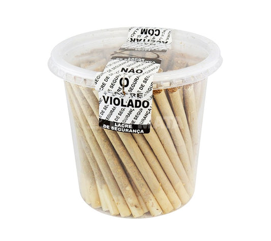 Pote de Tabaco Bolado Seda Brown C/90un