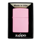 Isqueiro Zippo Regular Matte Pink 238
