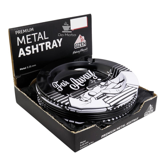 Caixa de Cinzeiro Gizeh Metal Far Away C/8