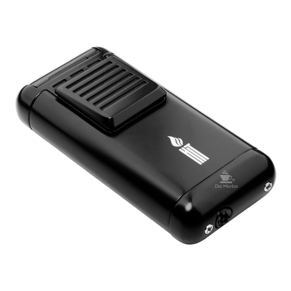 Maçarico Premium Metal Hit Triple Flame Black