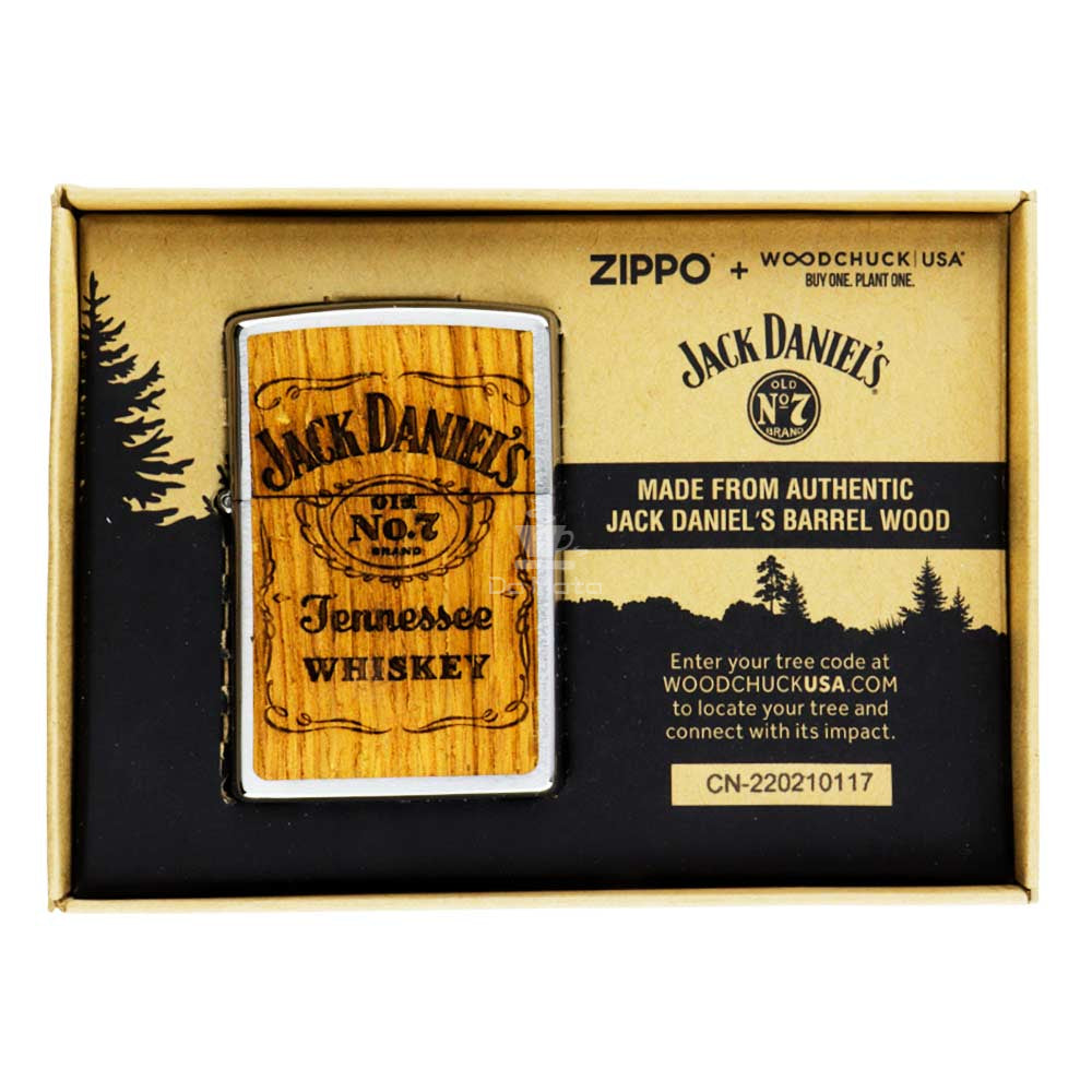 Isqueiro Zippo Jack Daniels Woodchuck 48392