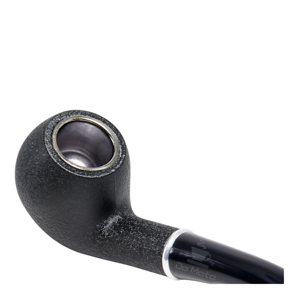 Cachimbo de Acrílico Curvo Fosco Brilhante