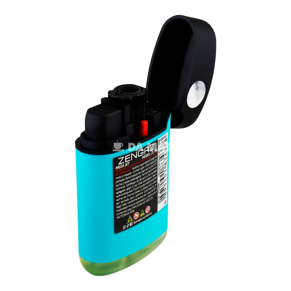 Maçarico Zengaz Maxi Jet Emb Bicolor Smoking Zl-3BS