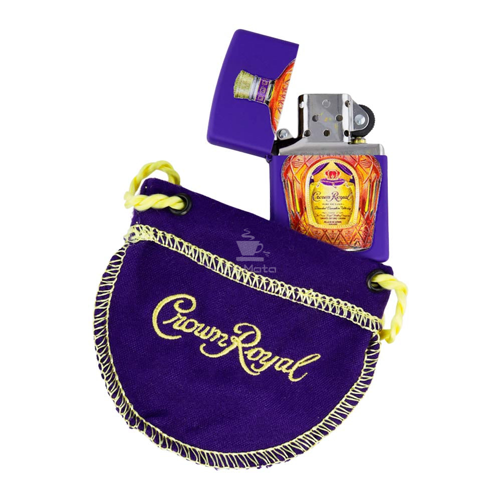 Isqueiro Zippo Crown Royal Lighter Gift Set 49661