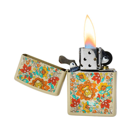 Isqueiro Zippo 49770 Vintage Floral Design
