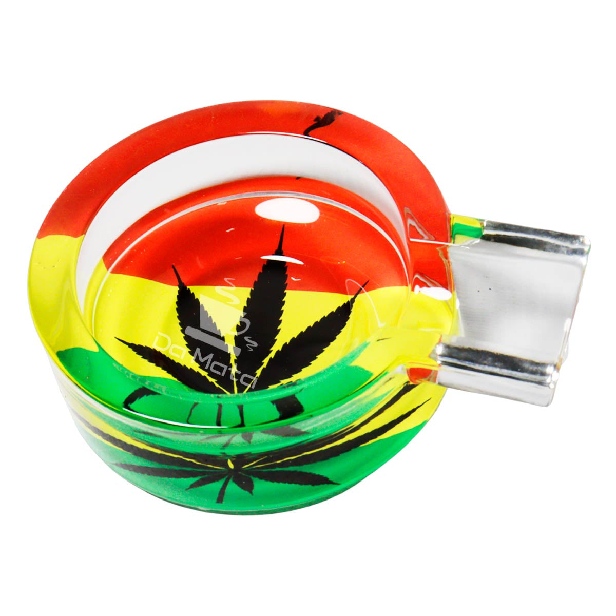 Cinzeiro de Vidro Redondo p/ Charuto