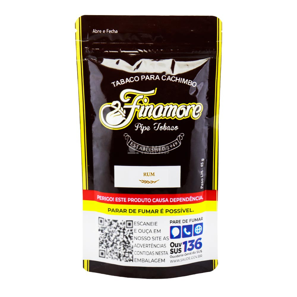 Caixa de Fumo Finamore Para Cachimbo Rum