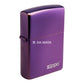 Isqueiro Zippo High Polish Puerple Logo 24747ZL