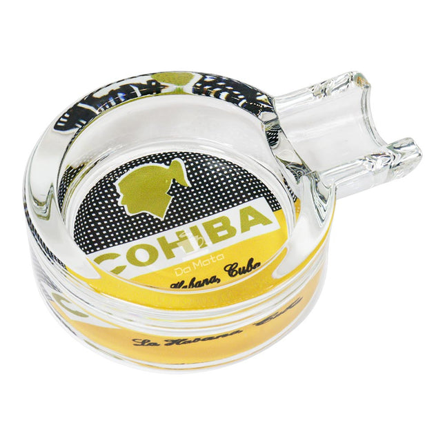Cinzeiro de Vidro Redondo Cohiba