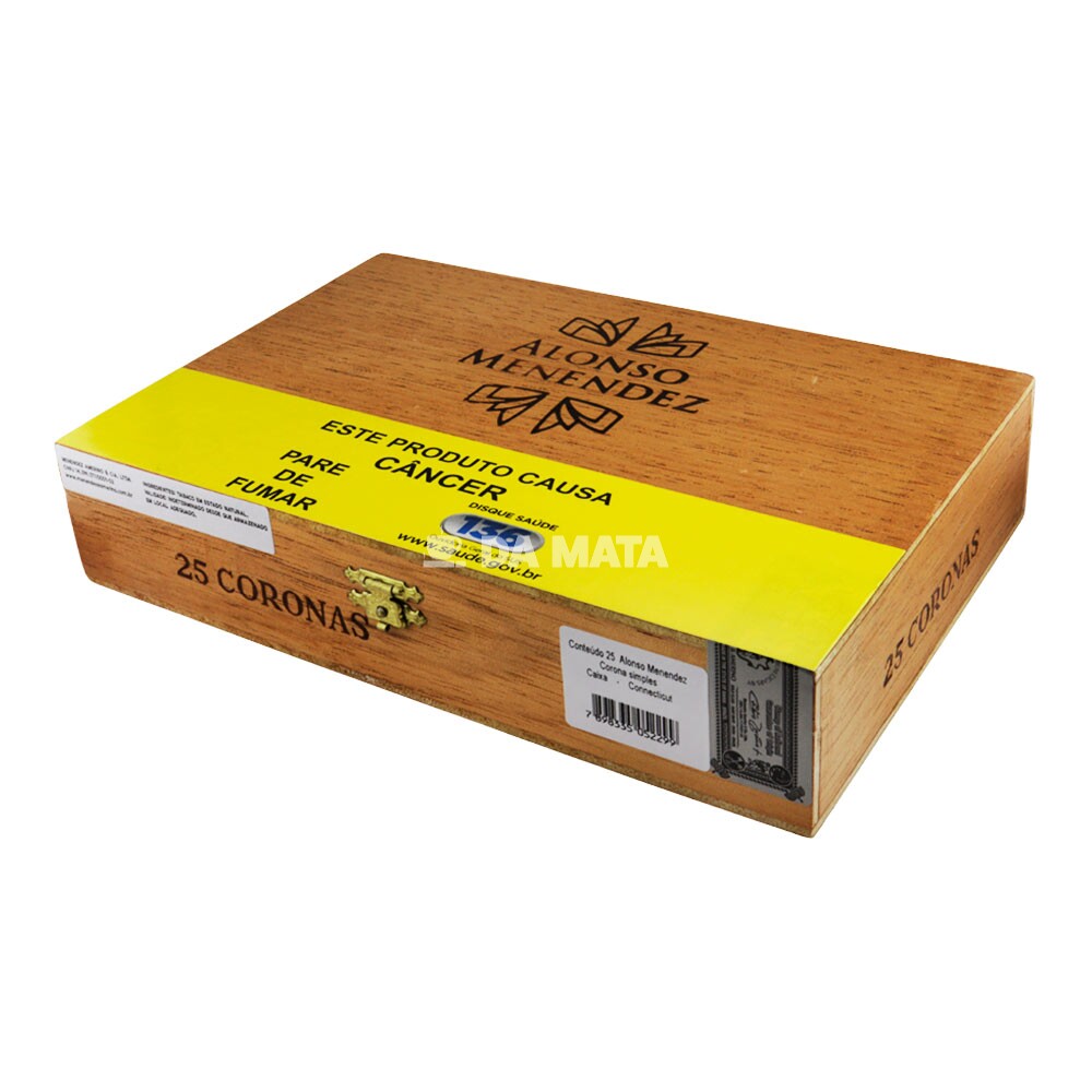 Caixa de Charuto Alonso Menendez Corona Connecticut
