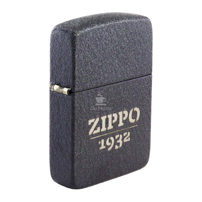 Isqueiro Zippo Black Crackle Design 46567